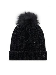 Guess Czapka J3BZ05 Z39H0 Czarny. Czarne buty zimowe dziewczęce Guess, z aplikacjami, z materiału. Za 159.99 zł.