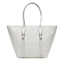 Torebka MICHAEL Michael Kors. Białe torebki do ręki damskie MICHAEL Michael Kors, bez wzorów, klasyczne, bez dodatków. Za 729.99 zł.