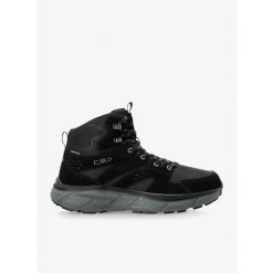 Buty turystyczne męskie wysokie CMP Kamsel Mid WP. Czarne trekkingi męskie CMP, trekkingowe. Za 356.99 zł.