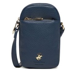 Torebka Beverly Hills Polo Club. Niebieskie listonoszki damskie Beverly Hills Polo Club, bez wzorów, bez dodatków. Za 99.99 zł.