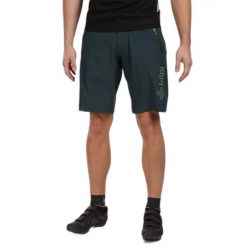 Męskie spodenki na rower freestyle cyckling Kilpi HIXON-M. Zielone szorty męskie Kilpi, m, bez wzorów, z materiału. Za 292.95 zł.