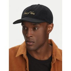 Czapka z daszkiem Vans. Czarne czapki i kapelusze męskie Vans, bez wzorów. Za 89.99 zł.