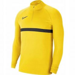 Męska Koszulka Academy 21 DriFIT Quarter Zip Drill Top. Brązowe bluzy męskie Nike, m, bez wzorów, bez kaptura. Za 164.99 zł.