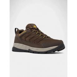 Męskie buty turystyczne Columbia Strata Trail Low Wp. Brązowe trekkingi męskie Columbia, trekkingowe. Za 339.00 zł.
