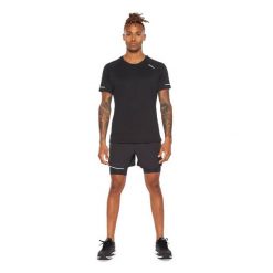 Jersey 2XU Aero. Czarne buty sportowe męskie 2XU, m, bez wzorów, z jersey, bez kołnierzyka, bez ramiączek, na fitness i siłownię. W wyprzedaży za 127.40 zł.