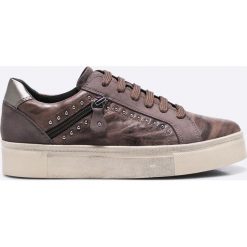 Geox - Buty. Szare obuwie sportowe damskie Geox. W wyprzedaży za 199.90 zł.