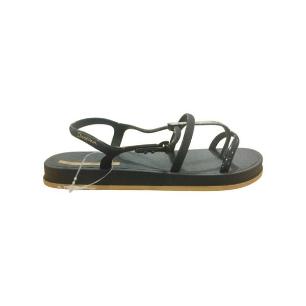 Sandały Ipanema Drip Intense czarne. Czarne sandały damskie Ipanema, bez wzorów, bez obcasa, bez zapięcia. Za 139.99 zł.
