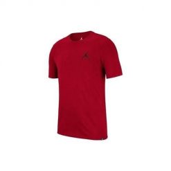 Koszulka sportowa męska Nike Air Jordan Jumpman Embroidered. Czerwone koszulki sportowe męskie Nike, m, bez wzorów, z bawełny, bez kołnierzyka, bez ramiączek. Za 179.00 zł.