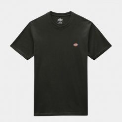 Koszulka z krótkim rękawem Męska Dickies Mapleton Ciemna zieleń. Zielone koszulki sportowe męskie Dickies, m, bez wzorów, bez kołnierzyka, bez ramiączek. Za 119.10 zł.