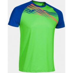 Koszulka do biegania męska Joma Elite X. Niebieskie koszulki sportowe męskie Joma, l, bez wzorów, z elastanu, bez kołnierzyka, bez ramiączek, do biegania. Za 170.99 zł.