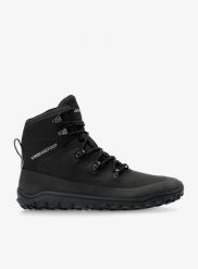 Buty turystyczne damskie Vivobarefoot Tracker Textile AT. Czarne trekkingi damskie Vivobarefoot, przed kostkę, trekkingowe. Za 945.99 zł.