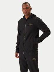 EA7 Emporio Armani Bluza 7M001339 AF21099 Czarny Regular Fit. Czarne bluzy męskie EA7 Emporio Armani, m, bez wzorów, z syntetyku, bez kaptura. Za 889.99 zł.