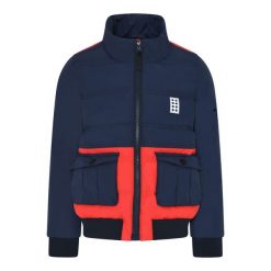 Kurtka zimowa dziecięca Lego Jalapo 602. Czarne kurtki i płaszcze dla chłopców LEGO, na jesień, bez wzorów, z syntetyku, bez kaptura. Za 449.99 zł.