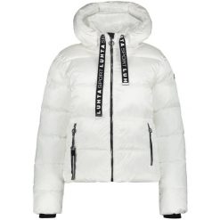 Płaszcz zimowy Luhta Jalonoja. Białe kurtki damskie Luhta, na zimę, l, bez wzorów, z materiału, eleganckie, bez kaptura. Za 999.00 zł.