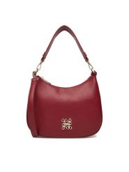 Nine West Torebka CEO-NANCY-H241690 Bordowy. Czerwone torebki do ręki damskie Nine West, bez wzorów, z materiału, bez dodatków. Za 229.99 zł.