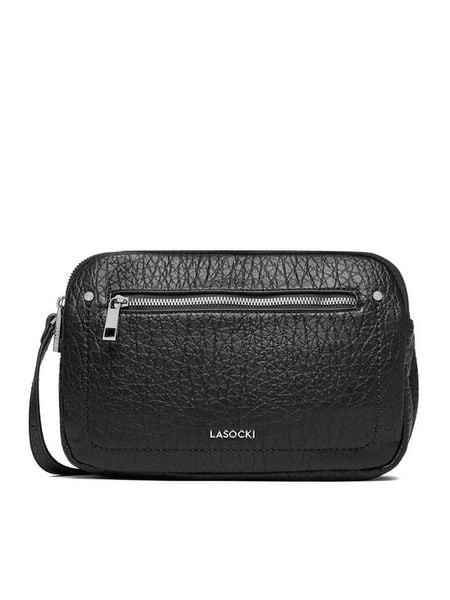 Lasocki Torebka CEO-LSK-L-032-10 Czarny. Czarne listonoszki damskie Lasocki, bez wzorów, bez dodatków. Za 149.99 zł.