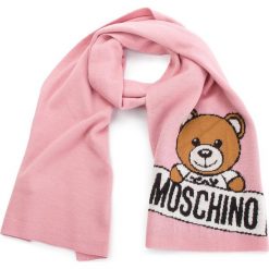 Szal MOSCHINO - 30572 M1857 008. Czerwone szaliki męskie MOSCHINO, z materiału. Za 439.00 zł.
