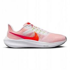 Buty do biegania unisex Nike Zoom Pegasus 39. Czerwone obuwie sportowe damskie Nike, bez wzorów, z gumy, do biegania, nike zoom. Za 509.99 zł.