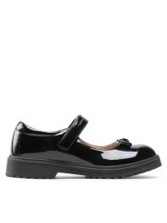 Tommy Hilfiger Półbuty Ballerina T3A3-32580-0774 S Czarny. Czarne półbuty dziewczęce Tommy Hilfiger, bez wzorów, ze skóry, bez zapięcia. Za 299.99 zł.