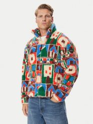 Napapijri Polar T-Fleeve Fz NP0A8AO4 Kolorowy Loose Fit. Bluzy męskie Napapijri, m, bez wzorów, z polaru, bez kaptura. Za 1,009.00 zł.