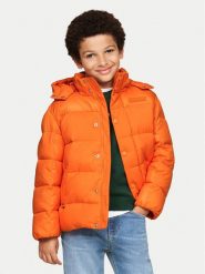 Tommy Hilfiger Kurtka puchowa KB0KB09207 Pomarańczowy Regular Fit. Brązowe kurtki i płaszcze dla chłopców Tommy Hilfiger, bez wzorów, z puchu, bez kaptura. Za 659.99 zł.