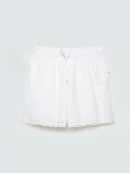 Szorty damskie bawełniane haftowane białe Balbine 100. Białe szorty damskie Big Star, l, bez wzorów, z bawełny, eleganckie. Za 159.99 zł.