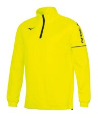 Bluza Mizuno Team sendai. Żółte bluzy męskie Mizuno, m, bez wzorów, z materiału, bez kaptura, na fitness i siłownię. Za 195.50 zł.