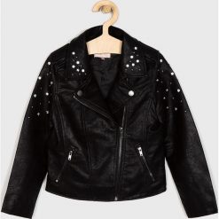 Kids Only - Kurtka dziecięca 128 - 164 cm. Czarne kurtki i płaszcze dla dziewczynek Kids Only, bez wzorów, z bawełny, krótkie, bez kaptura. Za 239.90 zł.