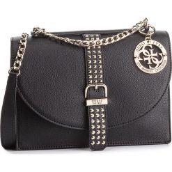 Torebka GUESS - HWVG71 69210 BLA. Czarne torebki do ręki damskie Guess, z aplikacjami, ze skóry ekologicznej. Za 629.00 zł.