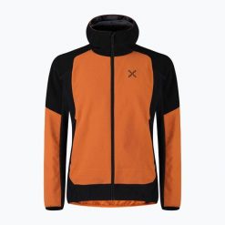 Kurtka męska Montura Premium Wind Hoody. Brązowe kurtki męskie MONTURA, m, bez wzorów, wspinaczkowe. Za 469.99 zł.
