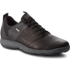 Półbuty GEOX - U Nebula 4X4ABX U842VA 043EK C9999 Black. Czarne półbuty na co dzień męskie Geox, z materiału. W wyprzedaży za 439.00 zł.