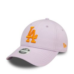 Czapka z daszkiem New Era. Fioletowe czapki i kapelusze damskie New Era, bez wzorów. Za 79.99 zł.