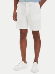 BOSS Szorty materiałowe H-Kane1 50555235 Biały Modern Fit. Białe szorty męskie Boss, m, bez wzorów, z bawełny. Za 449.99 zł.