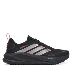 Buty do biegania adidas. Czarne obuwie sportowe damskie Adidas, bez wzorów, do biegania. Za 529.99 zł.