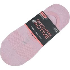 Skarpetki sportowe damskie 5pk Microfiber Liner Socks. Czerwone skarpety damskie Skechers, bez wzorów, z elastanu. Za 79.99 zł.