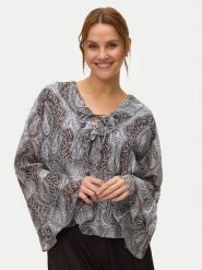 Vero Moda Bluzka Tara 10346962 Błękitny Regular Fit. Niebieskie bluzki damskie Vero Moda, l, bez wzorów, z wiskozy, bez kołnierzyka, bez ramiączek. Za 199.99 zł.