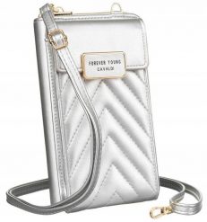 4U Cavaldi Damska mini torebka-portfel ze skóry Lumarko!. Portfele damskie 4U Cavaldi, bez wzorów, ze skóry. Za 80.38 zł.