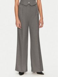 Morgan Spodnie palazzo 251-PANIS.F Szary Wide Leg. Szare spodnie materiałowe damskie Morgan, bez wzorów, z materiału. Za 199.99 zł.