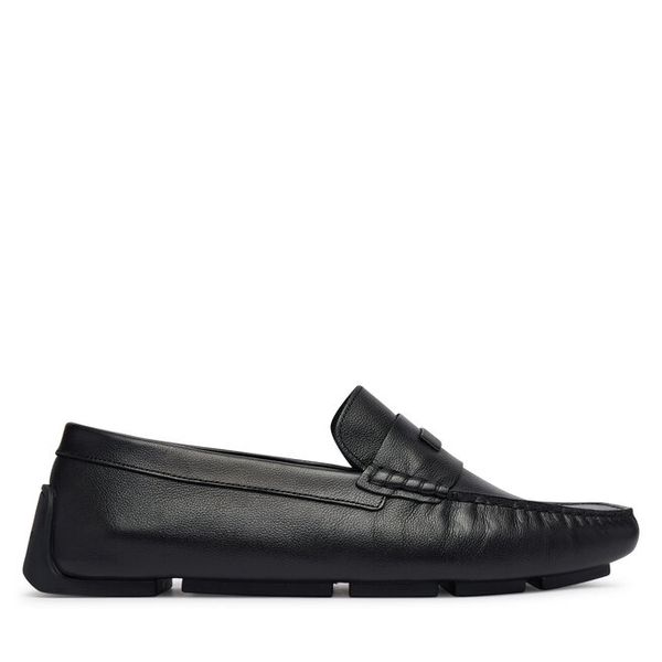 Mokasyny Calvin Klein. Czarne mokasyny męskie Calvin Klein. Za 649.99 zł.