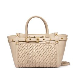 Torebka Just Cavalli. Brązowe torebki do ręki damskie Just Cavalli, bez wzorów, klasyczne, bez dodatków. Za 829.99 zł.