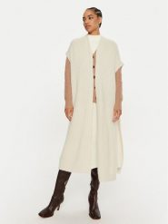 Dixie Kardigan M277K007A Biały Relaxed Fit. Białe kardigany damskie Dixie, m, bez wzorów, z syntetyku. Za 439.99 zł.