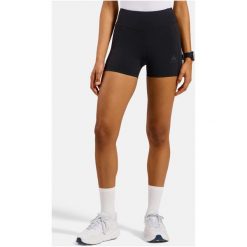 Spodenki tech. damskie ODLO Tights short ESSENTIAL SPRINTER. Czarne szorty sportowe damskie Odlo, l, bez wzorów, do biegania. Za 209.99 zł.