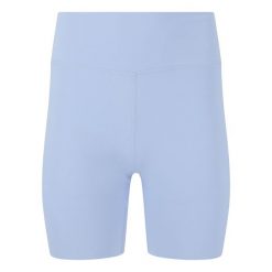 Szorty damskie Athlecia Bloom. Niebieskie legginsy damskie Athlecia, bez wzorów, na fitness i siłownię. Za 138.50 zł.