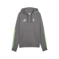 Męska bluza z kapturem Borussia Mönchengladbach FtblKING PUMA. Szare bluzy męskie Puma, m, bez wzorów, z kapturem, do piłki nożnej. Za 299.00 zł.