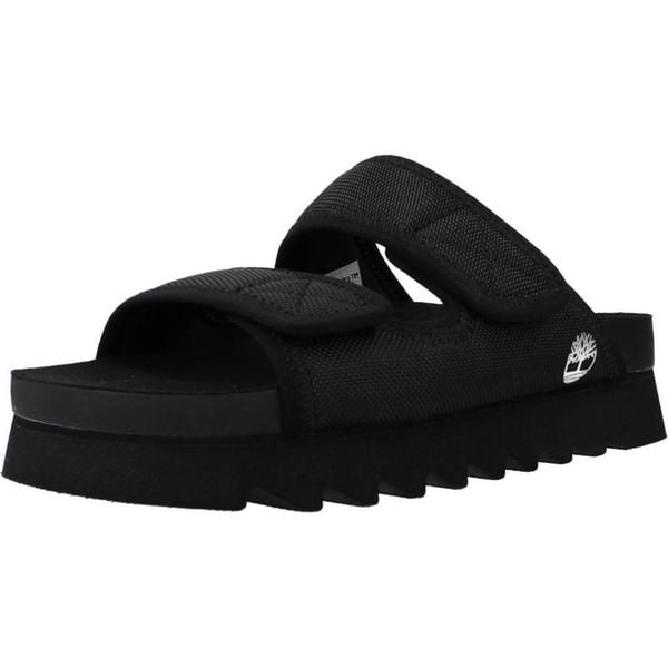 Sandały TIMBERLAND SMONICASUN Czarny. Czarne sandały damskie Timberland, bez wzorów, z tkaniny, bez obcasa, bez zapięcia. Za 228.99 zł.