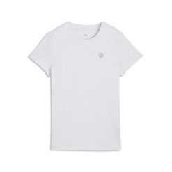 Damska koszulka Essentials Elevated PUMA. Białe t-shirty damskie Puma, m, bez wzorów, z bawełny, klasyczne, bez kołnierzyka. Za 84.00 zł.