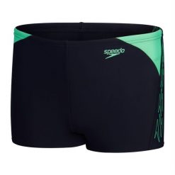 Kąpielówki chłopięce spodenki kąpielowe Speedo HyperBoom. Niebieskie kąpielówki dla chłopców Speedo, bez wzorów. Za 599.37 zł.