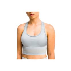 Biustonosz sportowy damski GymHero Stripes Bra. Szare obuwie sportowe damskie Gym Hero, bez wzorów, na fitness i siłownię. Za 89.99 zł.