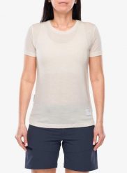 Koszulka merino damska Sensor Merino Lite Tee SS. Brązowe t-shirty damskie Sensor, xl, bez wzorów, z tkaniny, bez kołnierzyka. Za 280.49 zł.