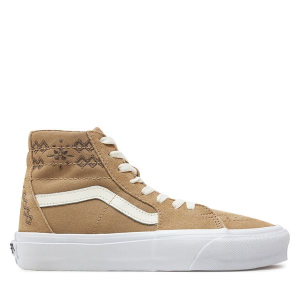 Tenisówki Vans. Czarne trampki i tenisówki dziewczęce Vans, bez wzorów, bez zapięcia. Za 259.99 zł.